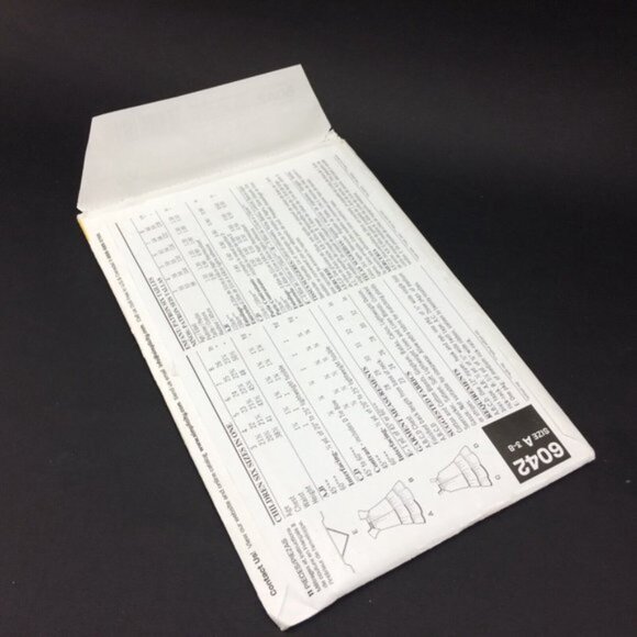 New Look 6042 Girls Childs Tiered Dress and Scarf Pattern Size A 3-8 Variations - Picture 2 of 9